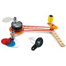 Hape: Junior Inventor Optical Science Lab - 54pc Wooden Building Toy