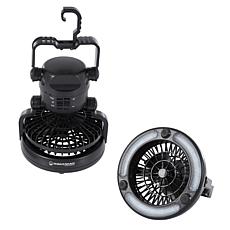Happy Camper 2-in-1 Tent Light and Ceiling Fan