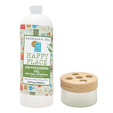 Happy Place Air Freshening & Odor Eliminating 32 oz. Gel Set with Jar