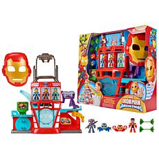 Hasbro Marvel Iron Man and His Awesome Friends Iron Quarters Playset