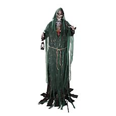 Haunted Hill Farm 7.1-Ft. Standing Animated Reaper Animatronic