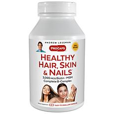 Healthy Hair, Skin and Nails - 180 Capsules