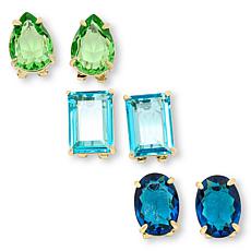 Heidi Daus Alta Moda Earring Set of 3