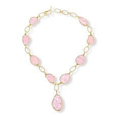 Heidi Daus Heidi Illustrated Pendant with Station Necklace