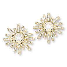 Heidi Daus Sparkler Alert Crystal Earrings