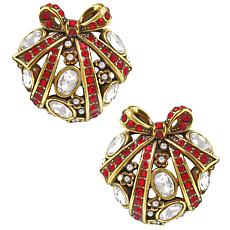 Heidi
Daus Wrapped Up Crystal Heart-Design Pin/Enhancer Pendant