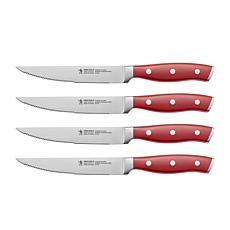 Henckels International 4 Piece Steak Set - Black Handle