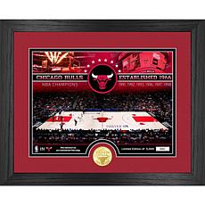 Highland Mint Limited Edition NBA Chicago Bulls Court Photo Mint 