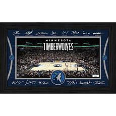 Highland Mint Minnesota Timberwolves Signature Court 12" x 20"