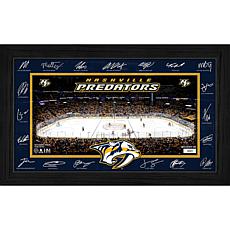 Highland Mint Nashville Predators 2025–26 Signature Rink Collectible