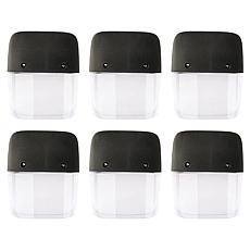 Home Zone Security 10-Lumen Solar RGB LED Step Lights - 6 Pack