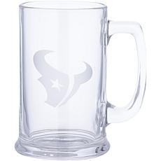 Houston Texans 15oz. Stein Glass