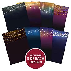 Hunkydory Crafts Adorable Scorable Pattern Packs - Christmas Lights