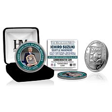 Ichiro Suzuki 2025 Hall of Fame Induction Colorized Silver Coin