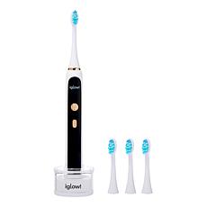 iGlow Rechargeable Sonic Toothbrush with Brush Heads