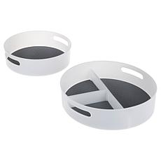 Improvements 2-Piece 10" & 12" Turntables with Silicone Liners