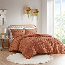 Intelligent Design Lucy Clip Jacquard 3-piece Comforter Set