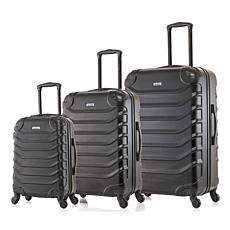 InUSA Endurance Hardside Lightweight 3-Piece Luggage Set