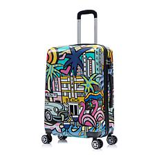 InUSA Prints 24" Hardside Lightweight Spinner Suitcase