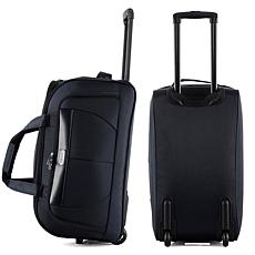 IZOD Carol 32" Rolling Duffel Bag with Wheels & Telescopic Handle