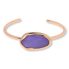 Jade of Yesteryear Freeform Jade Cuff Bracelet