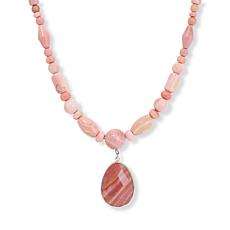 Jay King 18" Australian Pink Opal Beaded Necklace