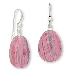 Jay King Argentinian Rhodonite Drop Earrings