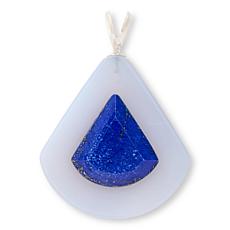 Jay King Blue Chalcedony and Lapis Sterling Silver Pendant