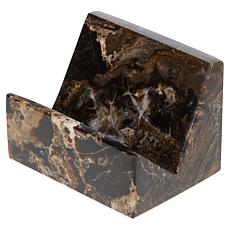 Jay King Madagascar Black Chalcedony Business Card Holder