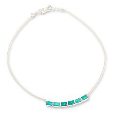 Jay King Sterling Silver Chilean Turquoise Chain Necklace