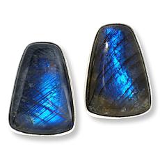 Jay King Sterling Silver Labradorite Earrings