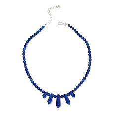 Jay King Sterling Silver Lapis 18" Necklace