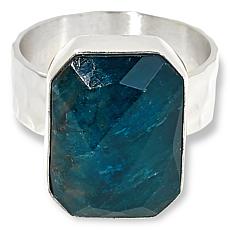 Jay King Sterling Silver Madagascar Blue Apatite Ring