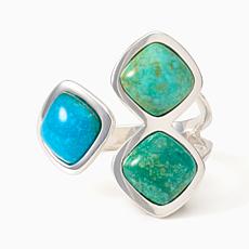 Jay King Sterling Silver Multi-Colored Sonoran Turquoise Ring