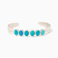 Jay King Turquoise Kingman Sterling Silver Cuff