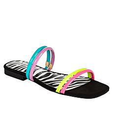 Jessica Simpson Raexe 2-Band Embellished Slip-On Sandal