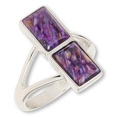 JKing Purple Spiny SS Ring
