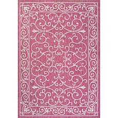 JONATHAN Y Charleston Vintage Filigree Indoor/Outdoor 5' x 8' Rug