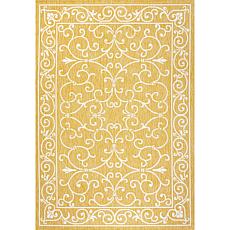 JONATHAN Y Charleston Vintage Filigree Indoor/Outdoor 5' x 8' Rug