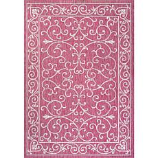 JONATHAN Y Charleston Vintage Filigree Indoor/Outdoor 9' x 12' Rug