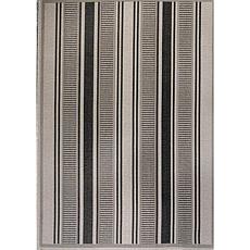 JONATHAN Y Haynes Modern Double Stripe Indoor/Outdoor 8' x 10' Rug