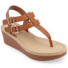 Journee Collection Women's Tru Comfort Foam Bianca Wedge Sandal