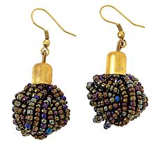 KENDI AMANI Bush Berry Beaded Drop Earrings