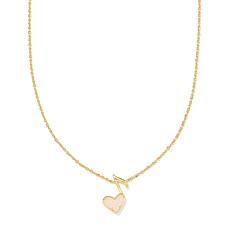 Kendra Scott x Dolly Parton Heart Music Note White Necklace