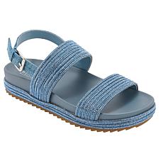 Kenneth Cole Reaction Debra Crystal-Accented Slip-On Sandal