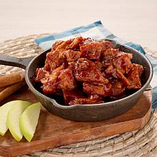 Killer Grillers (4) 1 lb. Pork Burnt Ends - Cinnamon Apple BBQ Sauce