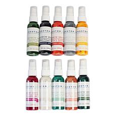 Kingston Crafts Holiday Shimmer Sprays - Set of 10