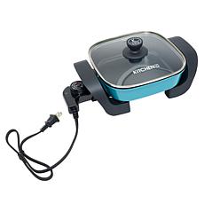 Kitchen HQ 8" Non-Stick Electric Skillet with Lid