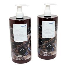 Korres 2-Pack Blackberry Vanilla Renewing Body Cleanser