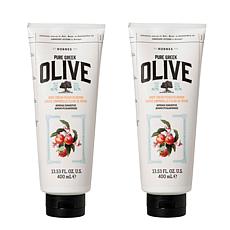 Korres 2-pack Olive & Peach Blossom Jumbo Size Body Cream